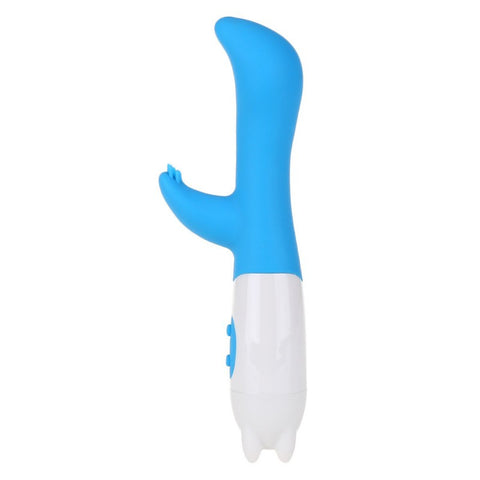 Luxvib 7 speed Waterproof Dual G-spot Silicone Dildo Vibrator