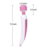 LuxVib Magic Wand G-Spot vibrator, 10 Speed Wireless Vibrating Massaging Wand