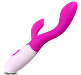 Luxvib G-spot vibrator, Dual Vibrating Bendable Dildo Stick, 30 speed