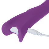 LuxVib Vibrating Power Wand - Wireless Rechargeable 7 Speed Massager - Medical Grade Silicone Waterproof Therapeutic Massager