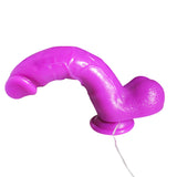 Luxvib 8 inch Realistic Vibrating Dildo with Suction Cup