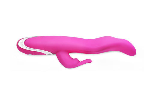 LuxVib G-spot vibrator / Seven speed vibration / double ended long anal dildo