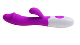 Luxvib G-spot vibrator, Dual Vibrating Bendable Dildo Stick, 30 speed