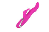 LuxVib G-spot vibrator / Seven speed vibration / double ended long anal dildo