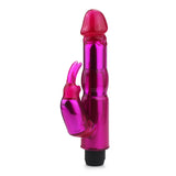 Luxvib G-spot vibrator, Dual Vibrating Rabbit Dildo Stick Multi Speed