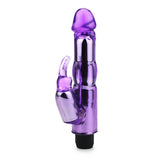 Luxvib G-spot vibrator, Dual Vibrating Rabbit Dildo Stick Multi Speed