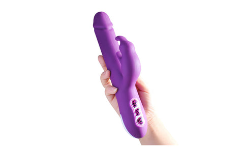 Luxvib Vibrator, Rechargeable G-Spot Vibrator, 360 Rotating Dildo