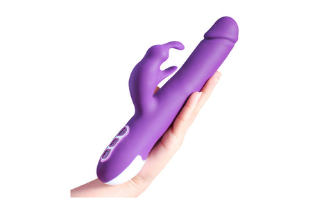 Luxvib Vibrator, Rechargeable G-Spot Vibrator, 360 Rotating Dildo